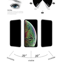 Load image into Gallery viewer, For iPhone 11 Pro Max / XS Max 9H 3D Privacy Anti-glare Non-full Screen Tempered Glass Screen Protector