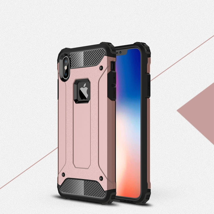 For iPhone XS Max TPU + PC Armor Combination Back Cover Case, For iPhone XS Max