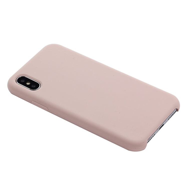 For iPhone XS Max Four Corners Full Coverage Liquid Silicone Protective Case Back Cover, For XS Plus, XS Max, For XS Max