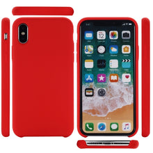 Load image into Gallery viewer, For iPhone XS Max Four Corners Full Coverage Liquid Silicone Protective Case Back Cover