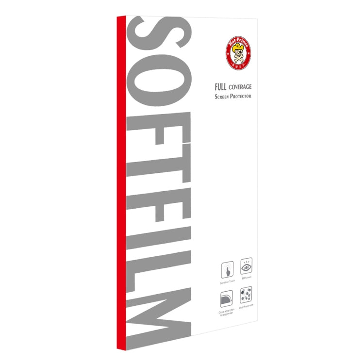 ENKAY Hat-Prince 0.1mm 3D Full Screen Protector Explosion-proof Hydrogel Film for  iPhone XS Max , TPU+TPE+PET Material