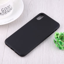 Load image into Gallery viewer, For iPhone XS Max Solid Color Frosted Soft TPU Case