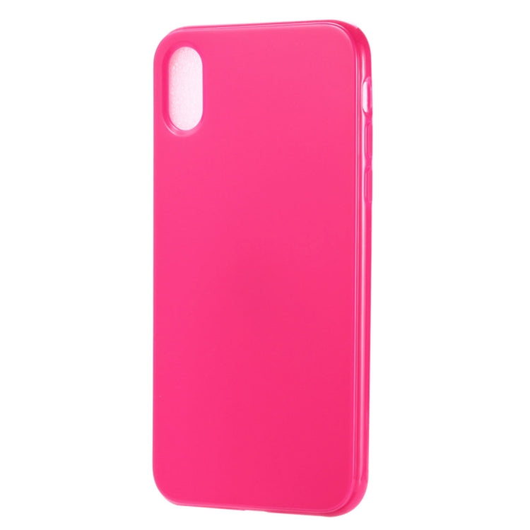 For iPhone XS Max Candy Color TPU Case