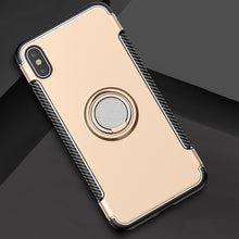 Load image into Gallery viewer, For iPhone XS Max Magnetic 360 Degrees Rotation Ring Armor Protective Case