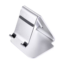 Load image into Gallery viewer, Portable CNC Aluminium Alloy Desktop Tablet Holder Stand for iPad &amp; iPhone &amp; Tablet