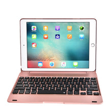 Load image into Gallery viewer, For iPad Pro 9.7 inch / iPAD Air 2 Horizontal Flip Tablet Case + Bluetooth Keyboard