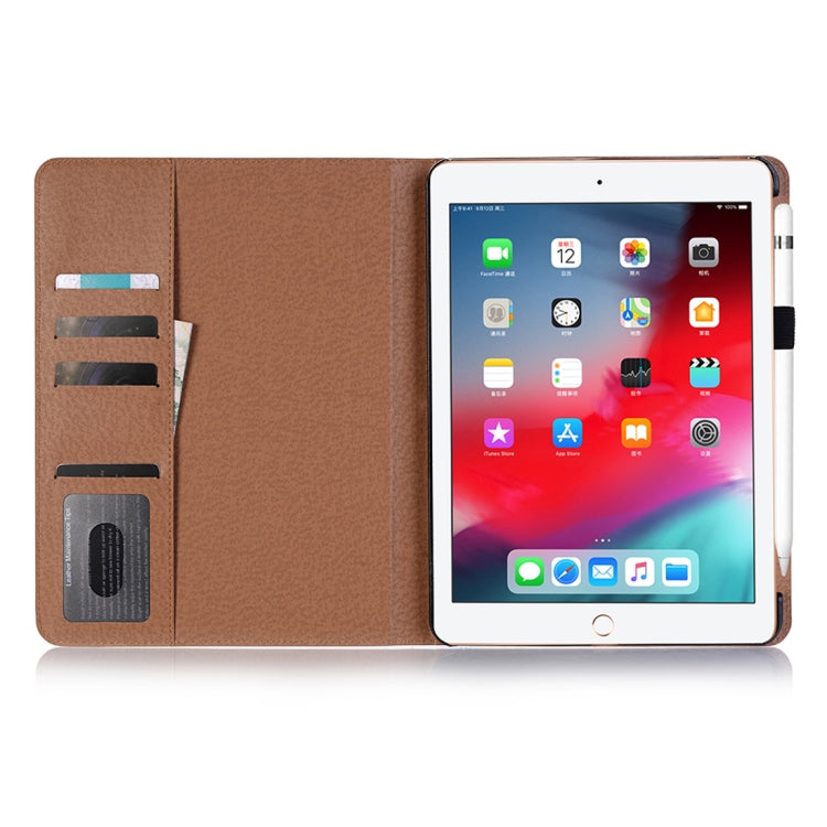 Retro Book Style Horizontal Flip PU Leather Case for iPad Air 13 2025 / 2024 / iPad Pro 12.9 inch (2018), with Holder & Card Slots & Wallet