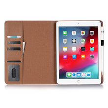 Load image into Gallery viewer, Retro Book Style Horizontal Flip PU Leather Case for iPad Air 13 2025 / 2024 / iPad Pro 12.9 inch (2018), with Holder &amp; Card Slots &amp; Wallet