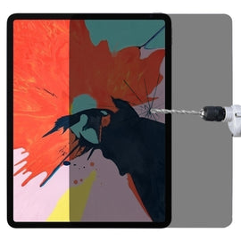 0.33mm 9H 2.5D Privacy Anti-glare Explosion-proof Tempered Glass Film for iPad Pro 12.9 2018 / 2020 / 2022