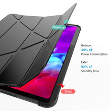 Load image into Gallery viewer, Multi-folding TPU Leather Tablet Case for iPad Pro 11 2022 / 2021 / 2020 / 2018, For iPad Pro 11 2022 / 2021 / 2020 / 2019, For iPad Pro 11 2022 / 2021 / 2020 / 2018, For iPad Pro 11 2022 / 2021 / 2020 / 2022, For iPad Pro 11 2022 / 2021 / 2020 / 2020
