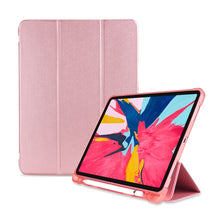 Load image into Gallery viewer, Three-folding Shockproof TPU Protective Case for iPad Pro 11 inch (2018) / (2020), with Holder &amp; Pen Slot, iPad Pro 11 inch (2018) / (2020)