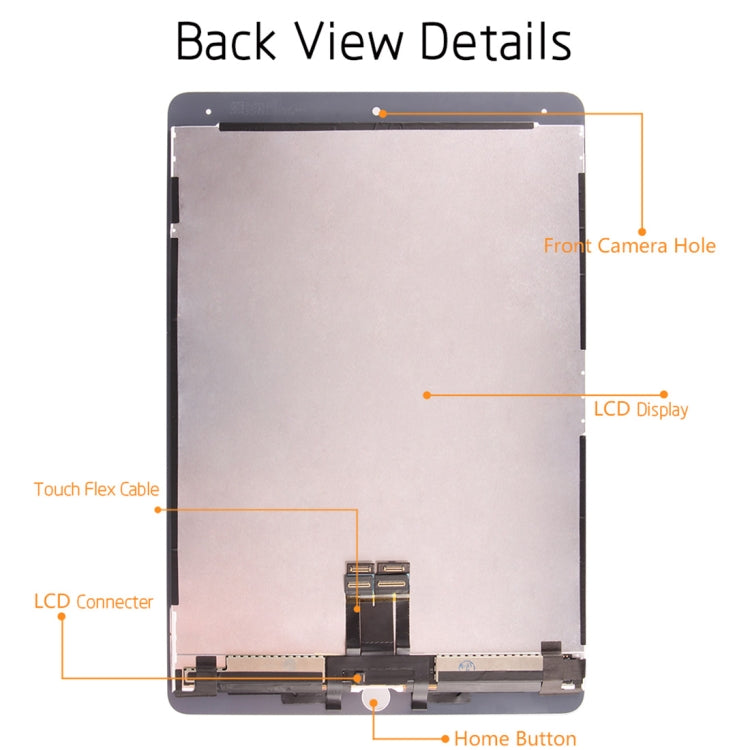 LCD Screen and Digitizer Full Assembly for iPad Pro 10.5 inch A1709 A1701