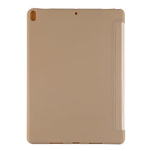 Load image into Gallery viewer, PU Plastic Bottom Case Foldable Deformation Left and Right Flip Leather Case with Three Fold Bracket &amp; Smart Sleep for iPad Air3 2019