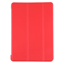 Load image into Gallery viewer, PU Plastic Bottom Case Foldable Deformation Left and Right Flip Leather Case with Three Fold Bracket &amp; Smart Sleep for iPad Air3 2019