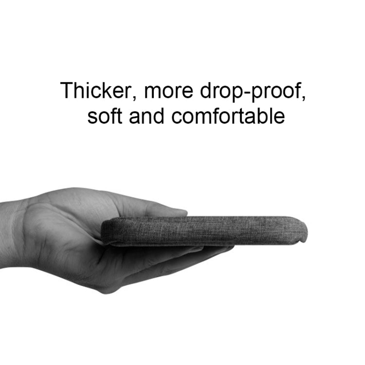 Shockproof Canvas + Space Cotton + Plush Protective Bag for iPad Mini 5 2019