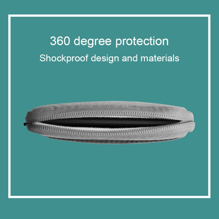 Shockproof Canvas + Space Cotton + Plush Protective Bag for iPad Mini 5 2019