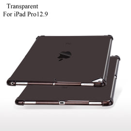 Highly Transparent TPU Full Thicken Corners Shockproof Protective Case for iPad Pro 12.9 (2017) & (2015)