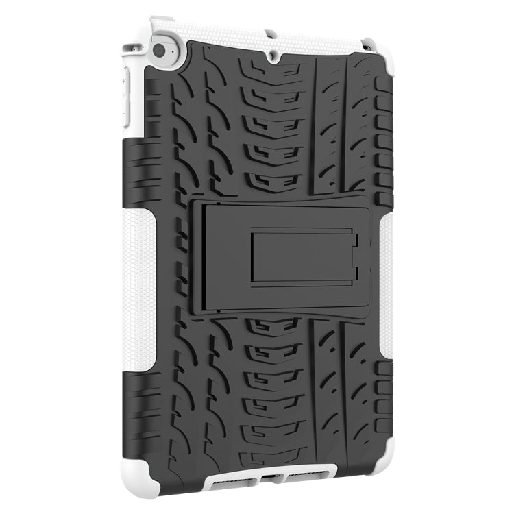 Tire Texture TPU+PC Shockproof Case for iPad Mini 2019, with Holder
