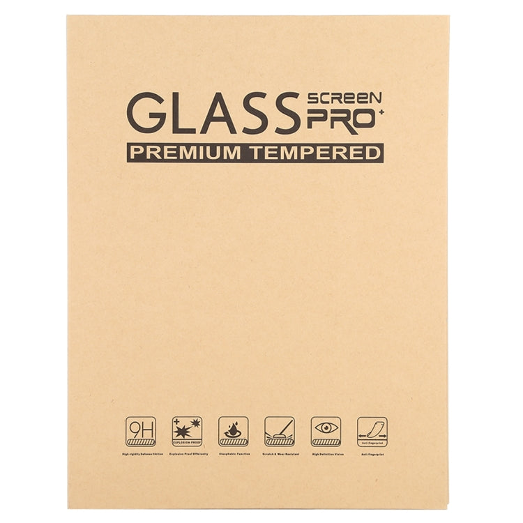 2 PCS For iPad 10.2 2021 / 2020 / 2019 9H Straight Edge Explosion-proof Tempered Glass Film