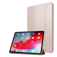 Load image into Gallery viewer, For iPad Pro 11 (2020) PC + PU Leather Tablet Case with Three-folding Holder, For iPad Pro 11 (2020)