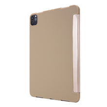 Load image into Gallery viewer, For iPad Pro 11 (2020) PC + PU Leather Tablet Case with Three-folding Holder, For iPad Pro 11 (2020)