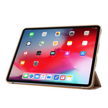 Load image into Gallery viewer, For iPad Pro 11 (2020) PC + PU Leather Tablet Case with Three-folding Holder, For iPad Pro 11 (2020)