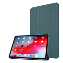 Load image into Gallery viewer, For iPad Pro 11 (2020) PC + PU Leather Tablet Case with Three-folding Holder, For iPad Pro 11 (2020)