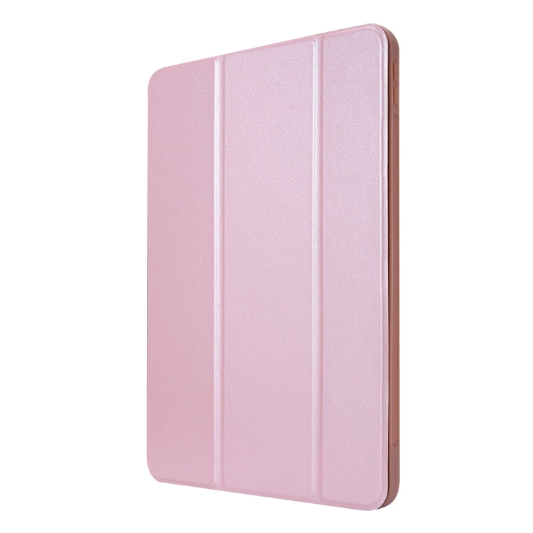 For iPad Pro 11 (2020) PC + PU Leather Tablet Case with Three-folding Holder, For iPad Pro 11 (2020)