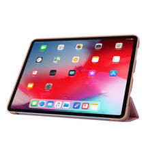Load image into Gallery viewer, For iPad Pro 11 (2020) PC + PU Leather Tablet Case with Three-folding Holder, For iPad Pro 11 (2020)