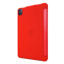 Load image into Gallery viewer, For iPad Pro 11 (2020) PC + PU Leather Tablet Case with Three-folding Holder, For iPad Pro 11 (2020)