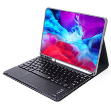 Load image into Gallery viewer, X-11BC Skin Plain Texture Detachable Bluetooth Keyboard Tablet Case for iPad Pro 11 inch 2020 / 2018, with Touchpad &amp; Pen Slot