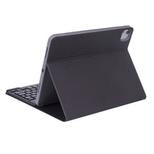 Load image into Gallery viewer, X-11B Skin Plain Texture Detachable Bluetooth Keyboard Tablet Case for iPad Pro 11 inch 2020 / 2018, with Pen Slot, Black Keyboard