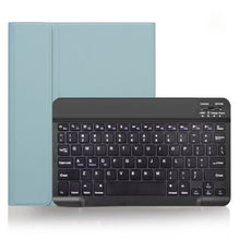 Load image into Gallery viewer, X-11B Skin Plain Texture Detachable Bluetooth Keyboard Tablet Case for iPad Pro 11 inch 2020 / 2018, with Pen Slot, Black Keyboard