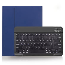 Load image into Gallery viewer, X-11B Skin Plain Texture Detachable Bluetooth Keyboard Tablet Case for iPad Pro 11 inch 2020 / 2018, with Pen Slot, Black Keyboard