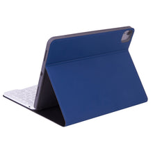Load image into Gallery viewer, X-11BS Skin Plain Texture Detachable Bluetooth Keyboard Tablet Case for iPad Pro 11 inch 2020 / 2018, with Pen Slot &amp; Backlight, White Keyboard