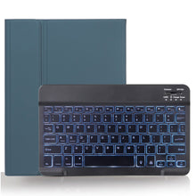 Load image into Gallery viewer, X-11BS Skin Plain Texture Detachable Bluetooth Keyboard Tablet Case for iPad Pro 11 inch 2020 / 2018, with Pen Slot &amp; Backlight