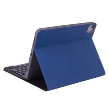 Load image into Gallery viewer, X-11BS Skin Plain Texture Detachable Bluetooth Keyboard Tablet Case for iPad Pro 11 inch 2020 / 2018, with Pen Slot &amp; Backlight, Black Keyboard