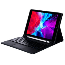 Load image into Gallery viewer, YT11B-A Detachable Candy Color Bluetooth Keyboard Leather Tablet Case with Touch Pad &amp; Pen Slot &amp; Holder for iPad Pro 11 2022 / 2021 / Air 5 / Air 4