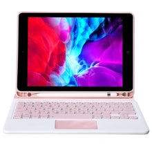 Load image into Gallery viewer, YT11B-A Detachable Candy Color Bluetooth Keyboard Leather Tablet Case with Touch Pad &amp; Pen Slot &amp; Holder for iPad Pro 11 2022 / 2021 / Air 5 / Air 4, For iPad Pro 11 2022 / 2021 / Air 5 / Air 4