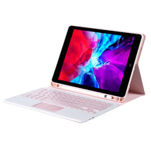 Load image into Gallery viewer, YT11B-A Detachable Candy Color Bluetooth Keyboard Leather Tablet Case with Touch Pad &amp; Pen Slot &amp; Holder for iPad Pro 11 2022 / 2021 / Air 5 / Air 4, For iPad Pro 11 2022 / 2021 / Air 5 / Air 4