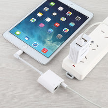 Load image into Gallery viewer, NK-1035 Ethernet Port + 8 Pin Female to 8 Pin Elbow Male Function Adapter