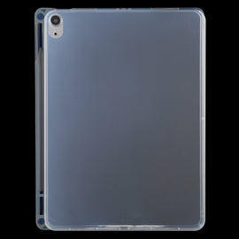 0.75mm Transparent TPU Protective Case with Pen Slot For iPad Air 2022 / 2020 10.9 / iPad Pro 11 2018