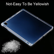Load image into Gallery viewer, 0.75mm Transparent TPU Protective Case with Pen Slot For iPad Air 2022 / 2020 10.9 / iPad Pro 11 2018