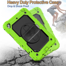 Load image into Gallery viewer, Shockproof Colorful Silica Gel + PC Protective Case for iPad Mini 2019 / Mini 4, with Holder &amp; Shoulder Strap &amp; Hand Strap &amp; Pen Slot, For iPad Mini 2019 / Mini 4