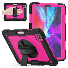 Load image into Gallery viewer, For iPad Pro 11 inch (2018) / Pro 11 inch (2020) Shockproof Black Silica Gel + Colorful PC Protective Tablet Case with Holder &amp; Shoulder Strap &amp; Hand Strap &amp; Pen Slot, iPad Pro 11 inch (2018)