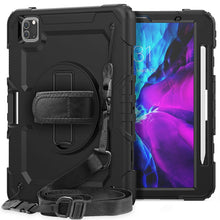 Load image into Gallery viewer, For iPad Pro 11 inch (2018) / Pro 11 inch (2020) Shockproof Colorful Silica Gel + PC Protective Tablet Case with Holder &amp; Shoulder Strap &amp; Hand Strap &amp; Pen Slot, For iPad Pro 11 inch (2018)