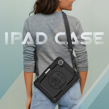 Load image into Gallery viewer, For iPad Pro 11 inch (2018) / Pro 11 inch (2020) Shockproof Colorful Silica Gel + PC Protective Tablet Case with Holder &amp; Shoulder Strap &amp; Hand Strap &amp; Pen Slot, For iPad Pro 11 inch (2018)