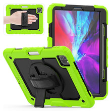 Load image into Gallery viewer, For iPad Pro 11 inch (2018) / Pro 11 inch (2020) Shockproof Colorful Silica Gel + PC Protective Tablet Case with Holder &amp; Shoulder Strap &amp; Hand Strap &amp; Pen Slot, For iPad Pro 11 inch (2018)