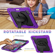 Load image into Gallery viewer, For iPad Pro 11 inch (2018) / Pro 11 inch (2020) Shockproof Colorful Silica Gel + PC Protective Tablet Case with Holder &amp; Shoulder Strap &amp; Hand Strap &amp; Pen Slot, For iPad Pro 11 inch (2018)