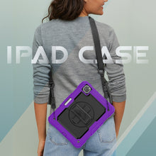 Load image into Gallery viewer, For iPad Pro 11 inch (2018) / Pro 11 inch (2020) Shockproof Colorful Silica Gel + PC Protective Tablet Case with Holder &amp; Shoulder Strap &amp; Hand Strap &amp; Pen Slot, For iPad Pro 11 inch (2018)